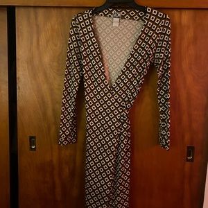 Diane Von Furstenberg silk wrap dress